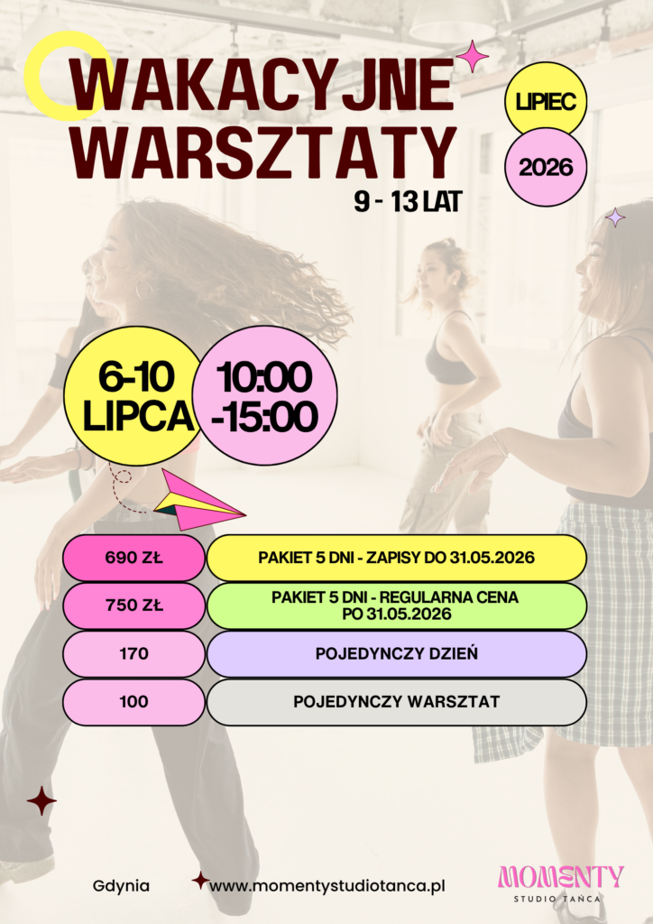 wakacyjne warsztaty dla dzieci w gdyni