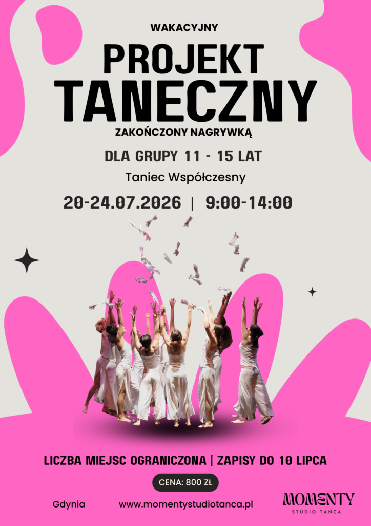 PROJEKT TANECZNY ZAKOŃCZONY NAGRYWKĄ