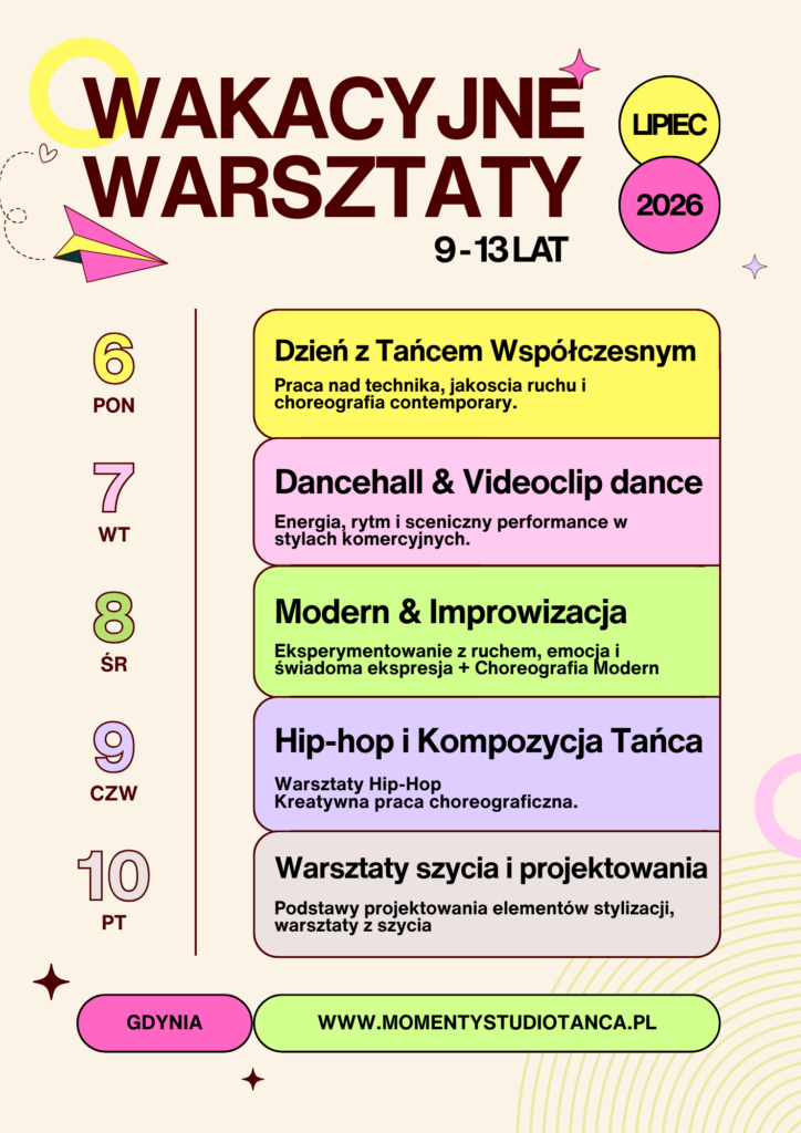 wakacyjne warsztaty dla dzieci gdynia